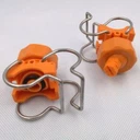 High-quality Adjustable Ball Double-clamp Full-cone Flat Fan Quickly Connects To The Nozzle