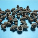 Resistant To Corrosion Plastic Solid Cone Spray Nozzle