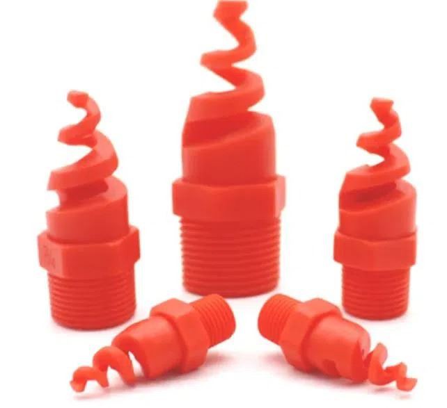 Nylon Spiral Nozzle For Cooling Tower Exhaust Gas Washing