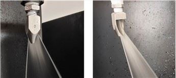 Narrow Angle Flat Fan Water Spray Nozzle