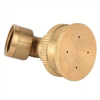 Agricultural insecticidal fertilizing nozzle